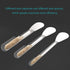 25 Pcs Stainless Steel Lab Spatula Micro Scoop Set, Tiny Mixing Spatula with Tweezers for Powders and Gel