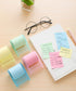 Full Adhesive Roll Sticky Notes, Self-Stick Notes, Width x Length 2 x 300 Inches, 4 Rolls/Pack (Four Colors with