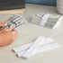 Juvale 7.8 1.2 Pack 300 Money Bands - Secure Bundling & Cash Wrappers - Customizable Blank Currency Bands