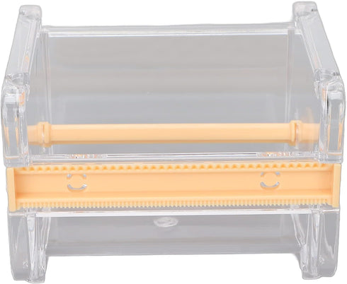 Transparent Multi Masking Tape Cutter Dispenser, Visible Roll Tape Holder for Home and Office