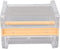 Transparent Multi Masking Tape Cutter Dispenser, Visible Roll Tape Holder for Home and Office