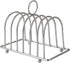 Toast Bread Rack Stainless Steel Bread Holder Kitchen 6 Slices Bread Display
