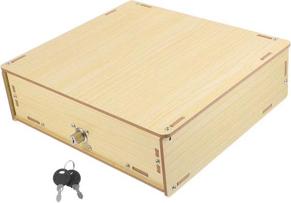 Homoyoyo Change Storage Box Cash Holder Cash Drawer Tray Desk Storage Organizer