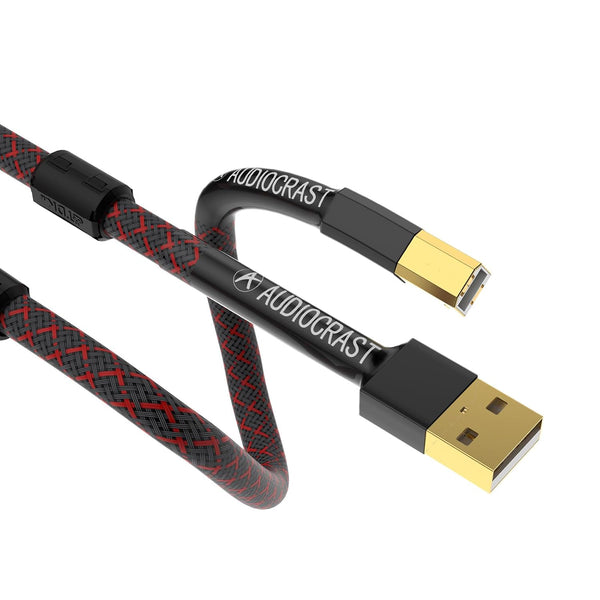 Tertullus HiFi Audiophile USB Cable USB 2.0 Cable A to B High