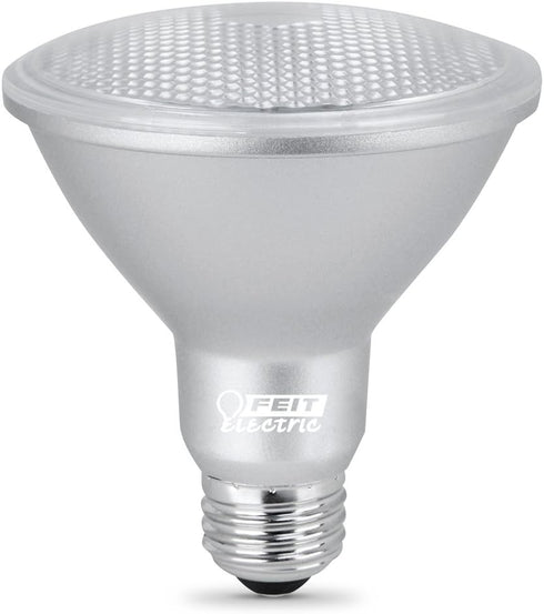 Feit Electric PAR30 LED Light Bulb, Short Neck, Dimmable, 750 Lumen, 3000K Bright White, E26 Base, Indoor/Outdoor