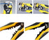 szhdxsy Wire Stripper, Self-Adjusting 8" Stripping/Crimping Tool for 10-24 AWG, Multi-Function Hand Tool