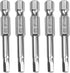 Utoolmart H4 Magnetic Hex Head Screwdriver Bits, 10pcs S2 Power Tools, 1/4 Inch Hex Shank 50mm Length