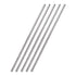 uxcell 5mm x 300mm 304 Stainless Steel Solid Round Rod for DIY Craft - 5pcs
