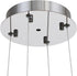 Ceilings Adapter Chandelier Light Fixtures for Sloped Beam Pendant Lighting Silver