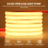 12V 320Leds/M IP68 Included),0.5M,White KISUFU COB LED Strip Light Neon Light Strip Waterproof Flexible LED Lights