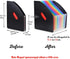 Lemical Desktop Expanding File Holder 13 Rainbow Pockets Portable File Folder A4 File Organizer Self Standing Accordion Document Storage Box High Capacity Filling for Home & Office & School by Lemical