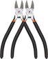 BOENFU Heavy Duty Wire Cutters 6 Inches, 2 Pack Flush Cut Pliers for Crafting, Floral, and Electrical Use