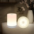 DAZZY DOT Rechargeable Puck Lights 2 Pack, Dimmable Warm YellowTouch Light Stick