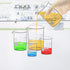 Glass Beakers Set - Borosilicate Graduated Measuring Low Form Glass Beakers in 4 Sizes