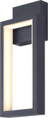 Canarm Kalino LED Sconce, Black Finish Wall Mounted Downlight, 14W Integrated Outdoor