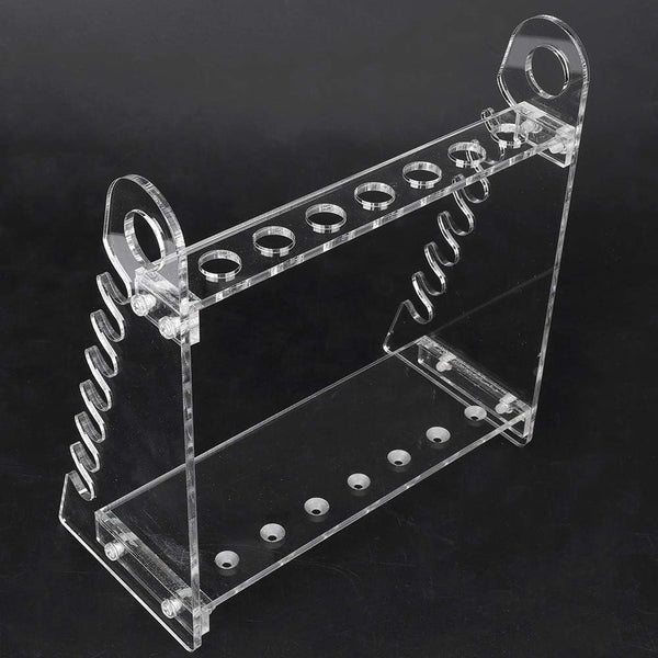 TOPINCN Pipette Stand Rack, Stable Trapezoid for Lab with 1.5cm Hole Diameter