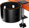 OOKUU Upgraded Large Desk Cup Holder Clamp, Anti-Spill Metal Office & PC Gaming Accessories, Compatible with Universal