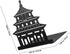Zerodeko Metal Bookend Book Organizer Reusable Crafted Metal Book Holder for Desktop Reading and File Organization