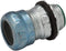Raco Hubbell 2913RT Steel EMT Compression Connector, Rain Tight, Insulated, 3/4", Gray (Pack of 25) by RACO