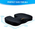 Tailbone SAIREIDER Office Chair Cushion, Car Seat Cushion, Memory Foam Coccyx Cushion Pads for Pain, Sciatica Relief
