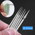 10 Pcs Diamond Burr 3/32'' Shank Cone Shape Burs for Rotary Tools, Dremel Included
