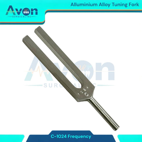 Avon Surgical 7pcs Hammers, 5.5" 128 256 512 1024 Student Diagnostics Kit with Taylor and Buck Reflex Bandage Scissors