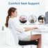 Tailbone Adjustable Seat Cushion, Memory Foam Office Chair Cushion, Car Seat Cushion, Foldable Travel Cushion for Pain