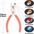 Hilitchi 200-Pcs Data Phone Wire Butt Splice Connectors Assortment Kit with Crimping Pliers