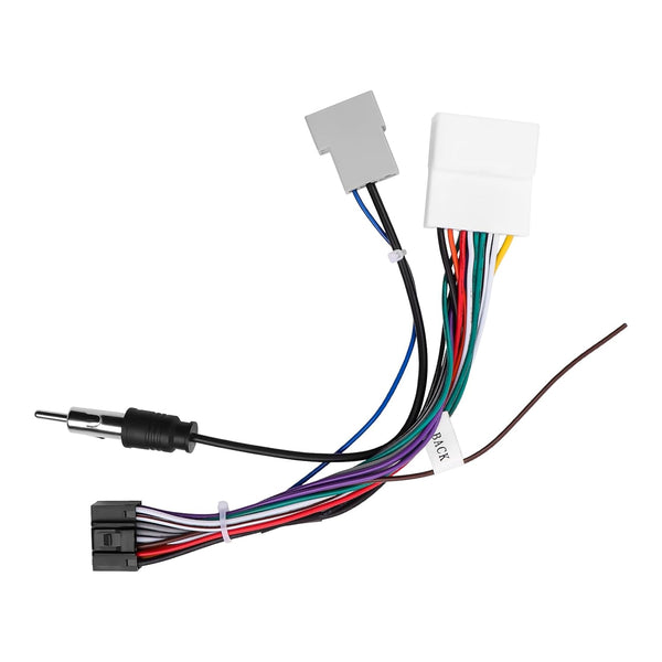 Car Stereo Wiring Harness for Nissan Altima, Rogue, Murano, Qashqai, Sentra 20072013,