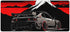 Large Mouse Pad Gaming Anime Rx7 JDM Black Mountain, Extended Keyboard Computer Pad, 40x90cm