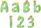 Cactus Bulletin Board Letters, Educational, 248 Pieces