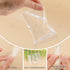 Golden State Art 2" x 2" Clear Plastic Zip Bags, 200 Count Mini Reclosable 3 Mil Thick Bags for Packaging