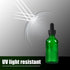 24 Pcs 2oz Green Glass Dropper Bottles, Leakproof Tincture Bottles with Dropper for All Kinds of Liquids
