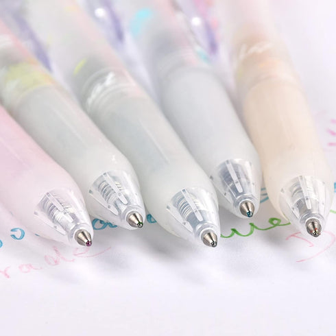 EooUooIP 16 Pieces Glitter Gel Pens, Fine Point 0.5 MM Quick-Drying Ink for Coloring and Doodling