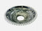 Generic 4 x 0.4 Wall Sconce Painted BOBECHE with Beaded Edge, 1" Hole