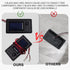 (2PCS) Battery Box, Solar Lantern Light Replacement Parts Top for Outdoor Hanging Lanterns Container Home Solar Lamp