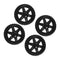 IMIKEYA 4Pcs Grocery for Laundry Rolling Cart Replacement Climbing Wheels for Easy