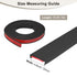 0.8 Inch 16.4 Desk/Shelves/Furniture/Countertop/Table/Cabinet/Plywood M METERXITY U-Shape Edge Banding, x ft Self