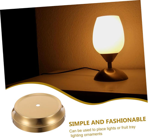 Sturdy Elegant Lamp Base for Desk and Floor - Versatile Home Decor