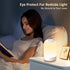 G Keni LED Touch Bedside Table Lamp, Dimmable Nursery Night Light for Kids, USB Rechargeable Small Lamp,