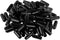 uxcell 100pcs Rubber End Caps - 3.5mm ID Vinyl Round Tube Bolt Cap Cover for Screw Thread Protectors, Black