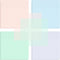 BAYTORY 200 Sheets Glitter Transparent Sticky Notes, 3 * 3 inch, Clear Soft Pastel Memo Pads for Office, School