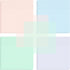 BAYTORY 200 Sheets Glitter Transparent Sticky Notes, 3 * 3 inch, Clear Soft Pastel Memo Pads for Office, School