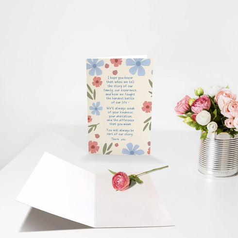Chenive Thank You Card for Doctor Nurse, Appreciation Card for Hospital Medical Staff, Appreciation Gifts for Men