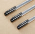 czxwyst 8761 Basic Liner Gel Ink Pens, 0.5mm Fine Point (Black Color 12-Pack)