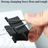 Extra Large Binder Clips - 2.4 Inch (60 Pack) Big Paper Clips for Office and Home Supplies, Black