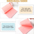Sticky Notes, 8x6 inch, Bright Colors, Self-Stick Pads, 8 Pads/Pack, 35 Sheets/Pad, Total 280 Sheets