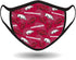 Fabrique Innovations 100% NCAA Arkansas Razorbacks, Cotton, Double Layer, Washable & Reusable, Non-Medical Face Mask