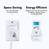 LuxLumin 4 Packs LED Night Lights Plug into Wall with Smart Dusk-to-Dawn Sensor, Automatically Turn on and Off,Night