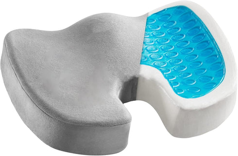 DUDOK Foam Chair Pad, Foam Seat Cushion, Ergonomic Car Gel Seat Cushion, Non